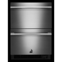 Jennair® RISE 24" Double Drawer Refrigerator/Freezer JUCFP242HL