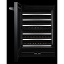 Jennair® RISE™ 24" Built-In Undercounter Wine Cellar, Left Swing JUWFL242HL