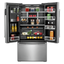 Jennair® RISE™ 36” Counter-Depth French Door Refrigerator with Obsidian Interior JFFCC72EHL