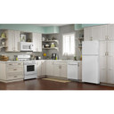Amana® 18 cu. ft. Top-Freezer Refrigerator with Electronic Temperature Controls ART318FFDW