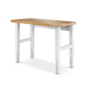 Gladiator® 4' (121.9 cm) Wide Adjustable Height Hardwood Workbench GAWB04HWJW