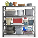 Gladiator® 77" Wide Heavy Duty Rack with Four 24" Deep Shelves GARS774XEG