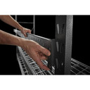 Gladiator® 77" Wide Heavy Duty Rack with Four 24" Deep Shelves GARS774XEG