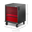Gladiator® Premier Pre-Assembled 7 Drawer Modular Tool Storage Cabinet GAGD277DKR