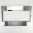 Built-In Low Profile Microwave Standard Trim Kit with Pocket Handle, Stainless Steel W11451313