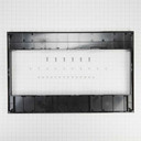 Built-In Low Profile Microwave Standard Trim Kit with Pocket Handle, Stainless Steel W11451313