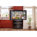 Kitchenaid® 26.2 Cu. Ft. Multi-Door French Door Refrigerator with Platinum Interior KRMF536RBS