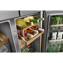 Kitchenaid® 36" Counter-Depth 19.4 Cu Ft 4-Door Refrigerator with Flexible Temperature Zone KRQC736RPS