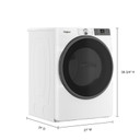 Whirlpool® 7.4 cu. ft. Smart Front Load ENERGY STAR® Certified Gas Dryer with Wrinkle Shield™ Option WGD5720RW