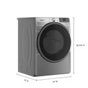 Whirlpool® 7.4 cu. ft. Smart Front Load ENERGY STAR® Electric Dryer with Wrinkle Shield™ Option YWED5720RR