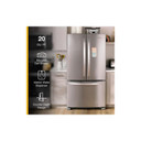 Whirlpool® 36-Inch Wide Counter-Depth French Door Bottom Mount Refrigerator - 20 cu. ft. WRFC2036RZ Whirlpool® 36-Inch Wide Counter-Depth French Door Bottom Mount Refrigerator - 20 cu. ft. WRFC2036RZ