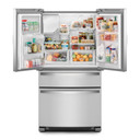 Whirlpool® 36-Inch Wide French Door Bottom Mount Refrigerator - 25 cu. ft. WRMF3636RZ