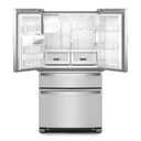 Whirlpool® 36-Inch Wide French Door Bottom Mount Refrigerator - 25 cu. ft. WRMF3636RZ