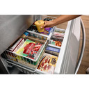 Whirlpool® 36-Inch Wide French Door Bottom Mount Refrigerator - 25 cu. ft. WRFF3436RV
