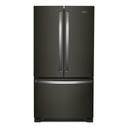 Whirlpool® 36-Inch Wide Full-Depth French Door Bottom Mount Refrigerator - 25 cu. ft. WRFF3236RV