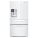 Whirlpool® 36-Inch Wide French Door Bottom Mount Refrigerator - 25 cu. ft. WRMF3636RW