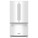 Kitchenaid® 20 cu. ft. 36-Inch Width Counter-Depth French Door Refrigerator with Interior Dispense KRFC136RWH