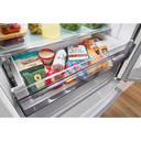 Kitchenaid® 20 cu. ft. 36-Inch Width Counter-Depth French Door Refrigerator with Interior Dispense KRFC136RWH