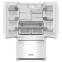 Kitchenaid® 20 cu. ft. 36-Inch Width Counter-Depth French Door Refrigerator with Interior Dispense KRFC136RWH