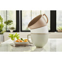 Kitchenaid® 5 Quart White Mermaid Lace Ceramic Bowl KSM2CB5TWM Kitchenaid® 5 Quart White Mermaid Lace Ceramic Bowl KSM2CB5TWM