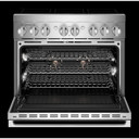 Jennair® NOIR™ 36" Induction Professional-Style Range JPIFC736RM