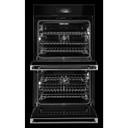 Jennair® NOIR™ Double Wall Oven with MultiMode® True Convection with Smooth Glide Flat-Tine Racks JOEDC530RM
