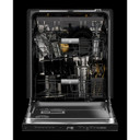 Jennair® Pocket Handle 24" Built-In Dishwasher with Precise Fit 3rd Rack for Cutlery with Plasma Coating, 39 dBA JDTS3924SP