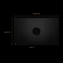 36" NextGen JennAir Downdraft Induction Cooktop JIDT836SBL