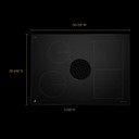 30" NextGen JennAir Downdraft Induction Cooktop JIDT730SBL