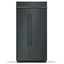 Kitchenaid® 25.5 Cu. Ft. 42" Built-In Side-by-Side Refrigerator with Platinum Interior KBSN742SJP