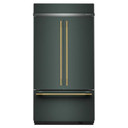 Kitchenaid® 24.2 Cu. Ft. 42" Built-In French Door Bottom Mount Refrigerator with Platinum Interior KBFN542SJP