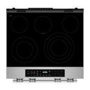 Kitchenaid® 5.3 Cu. Ft. Smart Slide-in Electric Range with Convection Cooking Modes and Steam Bake Mode YKSES430SPS
