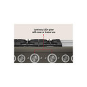 Kitchenaid® 48-Inch 6 Burner Commercial-Style Dual Fuel Range with Griddle KFDD948SBE