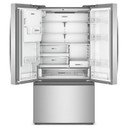 Whirlpool® 36-inch Wide True Counter Depth 3-Door French Door Refrigerator - 23.4 cu. ft. WRFC5236RZ