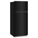 Whirlpool® 28-inch Wide Top Freezer Refrigerator with Total Coverage Cooling- 18.0 Cu. Ft. WRTX5118TB