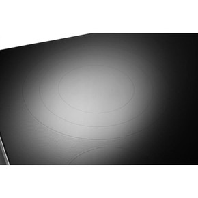 Kitchenaid® 36" Electric Cooktop with 5 Elements and Knob Controls KCES556HSS