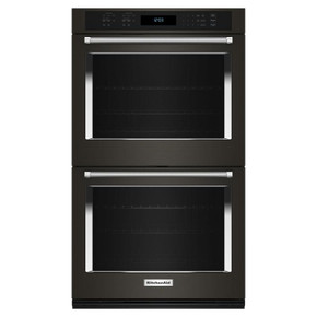 KitchenAid® 27" Double Wall Oven with Air Fry Mode KOED527PBS