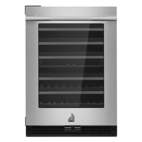 Jennair® RISE™ 24" Built-In Undercounter Wine Cellar, Left Swing JUWFL242HL