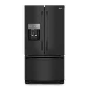 Whirlpool® 36-Inch Wide French Door Bottom Mount Refrigerator - 25 cu. ft. WRFF3436RB