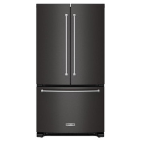 Kitchenaid® 20 cu. ft. 36-Inch Width Counter-Depth French Door Refrigerator with Interior Dispense KRFC136RBS