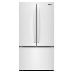 Whirlpool® 36-Inch French Door Refrigerator with Ice Maker - 31 cu. ft. WRFF3136SW