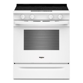 Whirlpool® 30-inch Electric Smart Range with Fan Convection Air Cooking Technology YWSES5030SW