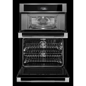 Jennair® RISE™ Microwave Combination Wall Oven with V2™ Vertical Dual-Fan True Convection with Advanced Temperature Precision JOECC730RL