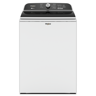 6.0-6.1 Cu. Ft. Whirlpool® Top Load Washer with Removable Agitator WTW6157PW