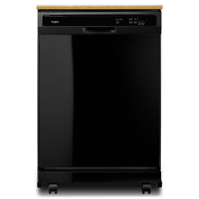 Whirlpool® Heavy-Duty Dishwasher with 1-Hour Wash Cycle WDP370PAHB