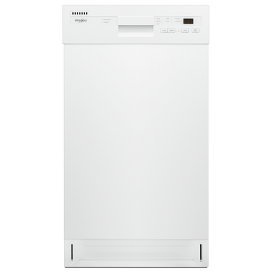 Whirlpool® Small-Space Compact Dishwasher with Stainless Steel Tub WDPS5118PW