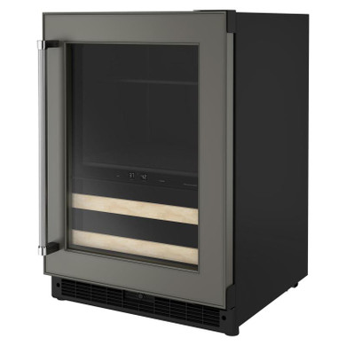 Kitchenaid® 24" Panel-Ready Beverage Center with Wood-Front Racks KUBR214KPA