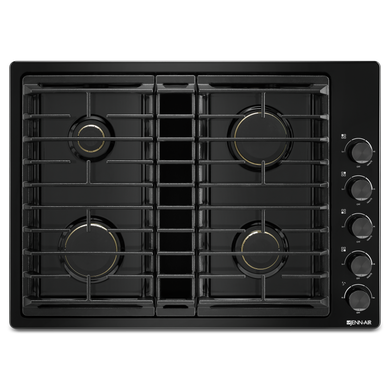 Jennair® 30” JX3™ Gas Downdraft Cooktop JGD3430GB