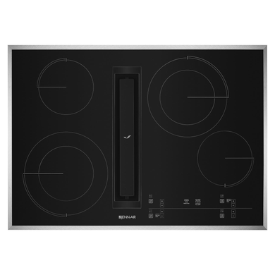 Jennair® 30 Lustre Trim Electric Radiant Downdraft Cooktop with Tap Touch Controls JED4430KS