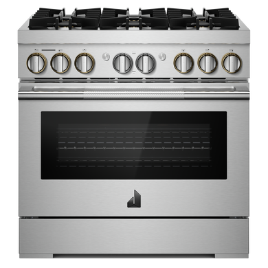 Jennair® RISE™ 36 Dual-Fuel Professional Range JDRP436HL